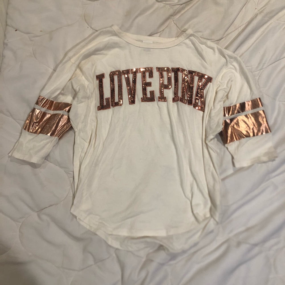 Victorious secret (pink) lil oversized tee